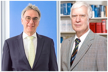 Dr. Eugen Popp und Prof. Dr. Dr. Uwe Fitzner 